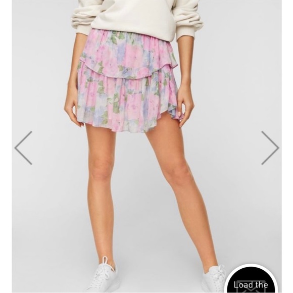 Loveshackfancy Ruffle Mini Skirt NWT - Picture 6 of 14